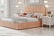 Спальня Онтарио 9, тип кровати Мягкие, цвет Бело-серый - фото 3