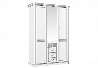 Шкаф комбинированный Изотта, стиль Английский Модерн Классический, гарантия До 10 лет